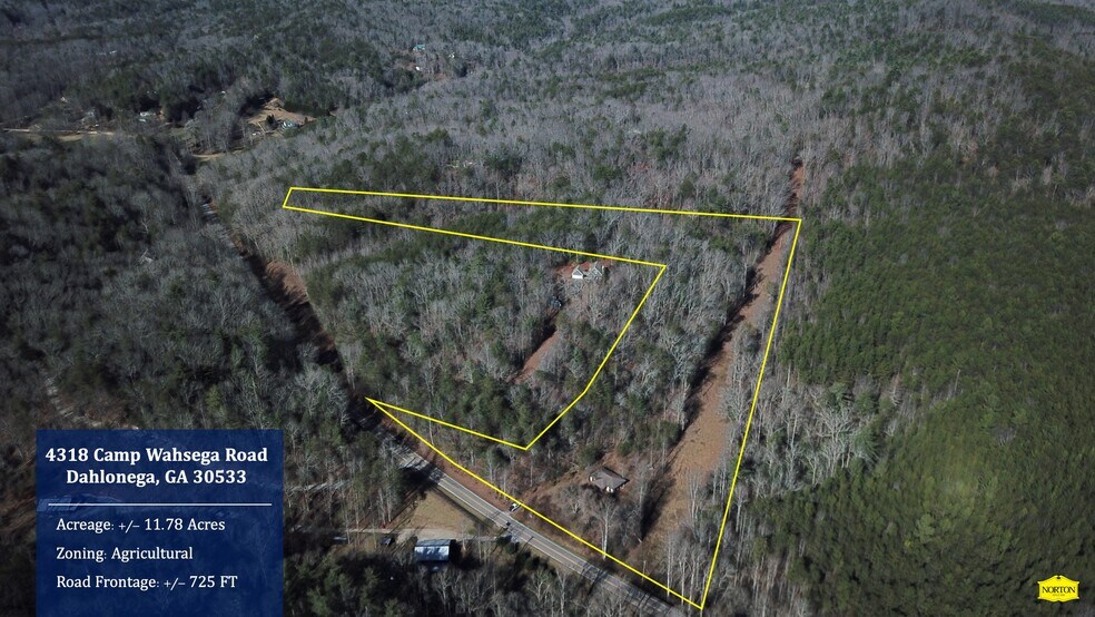 4318 Camp Wahsega Rd, Dahlonega, GA à vendre - Photo principale – Image 1 sur 4