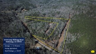 Plus de détails pour 4318 Camp Wahsega Rd, Dahlonega, GA - Terrain à vendre