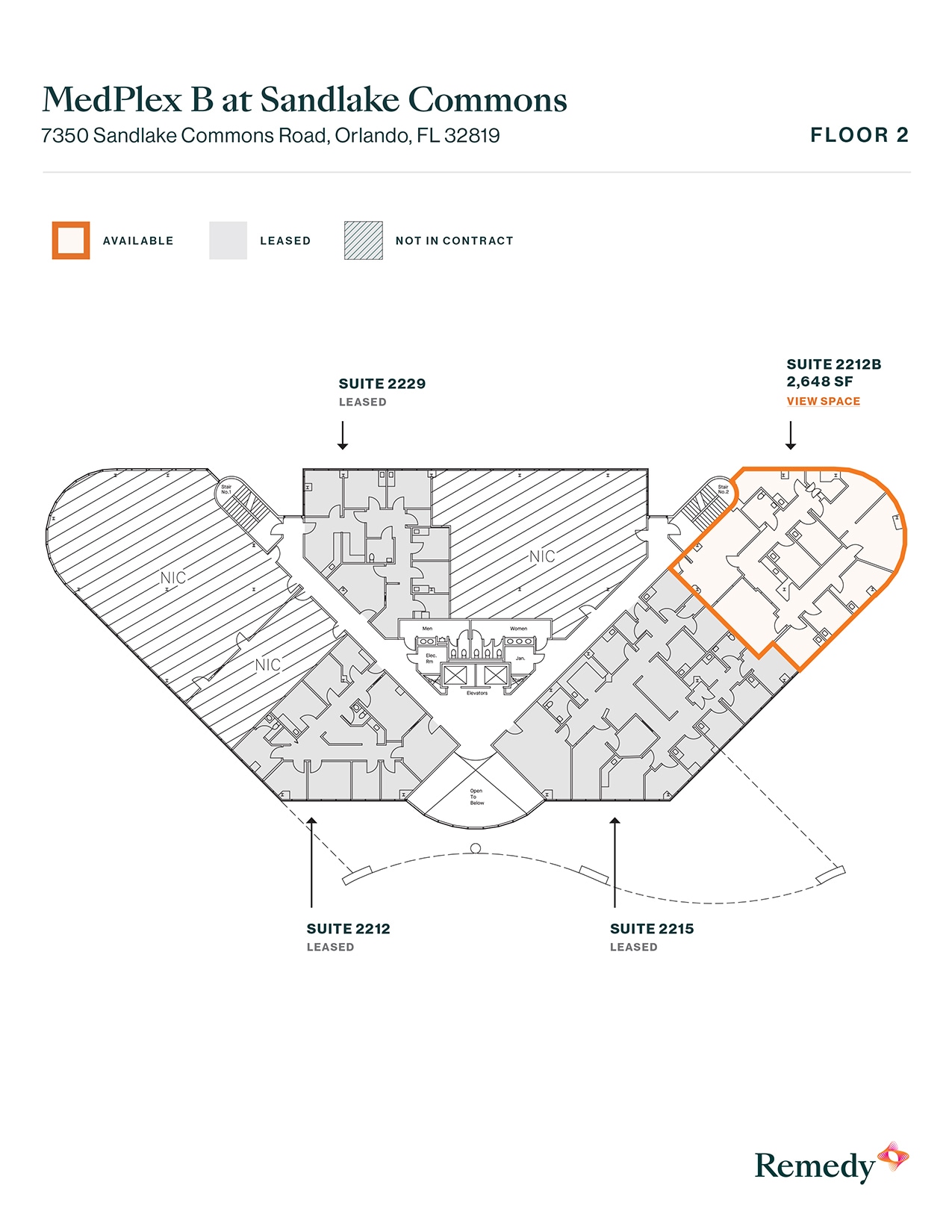 7350 Sand Lake Commons Blvd, Orlando, FL à louer Plan d’étage– Image 1 sur 1