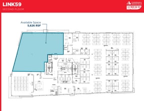 6001 Euclid Ave, Cleveland, OH à louer Plan d’étage– Image 2 sur 2