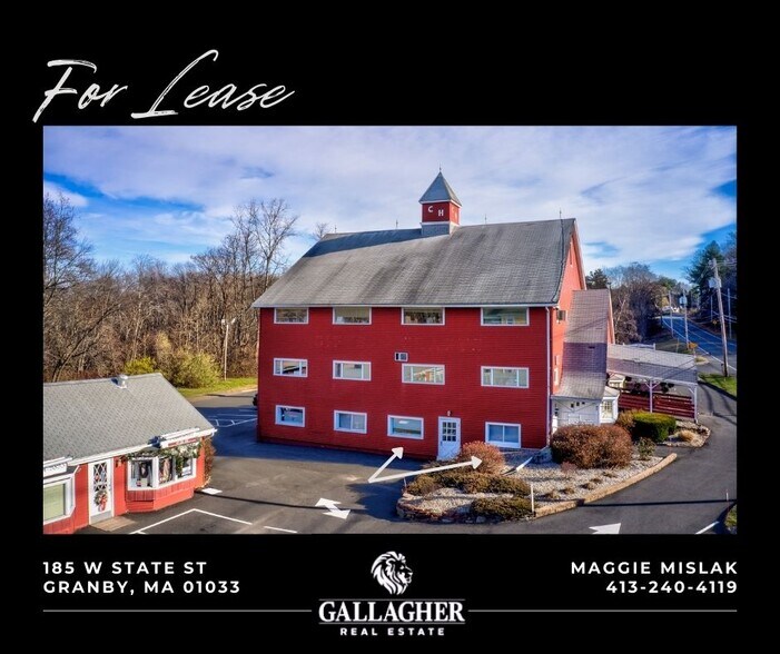 185 W State St, Granby, MA à louer - Photo de l’immeuble – Image 1 sur 6