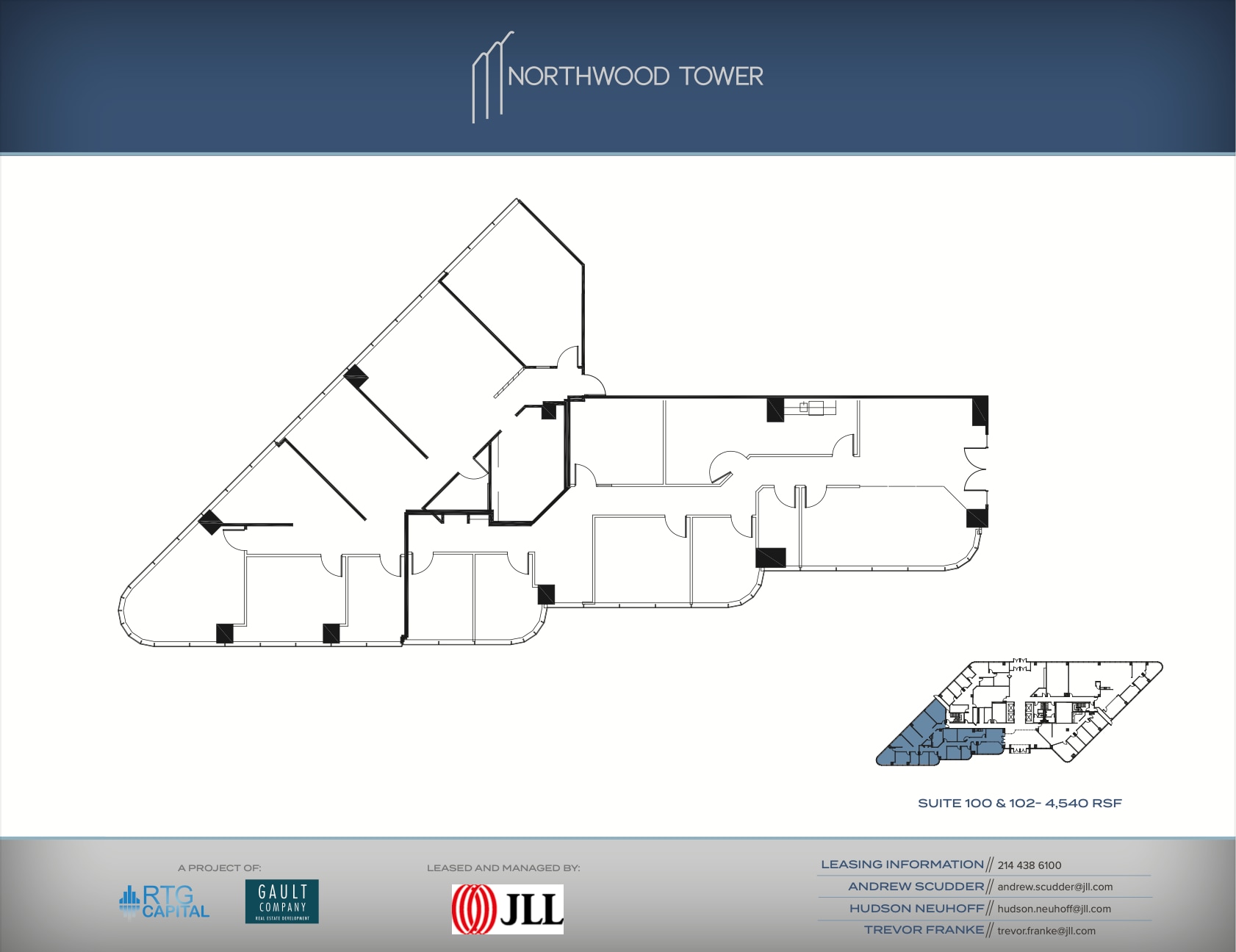 5757 Alpha Rd, Dallas, TX à louer Plan d’étage– Image 1 sur 1