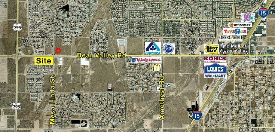 Bear Valley Rd, Victorville, CA à vendre - Aérien – Image 2 sur 3