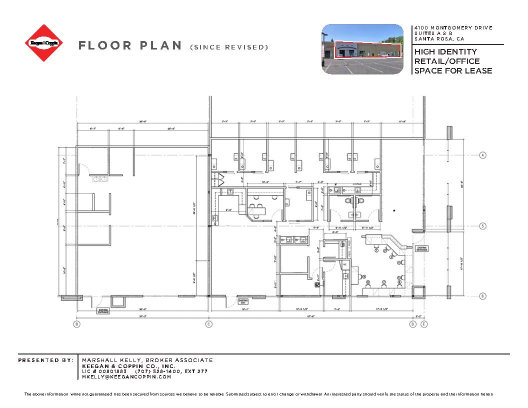 4100 Montgomery Dr, Santa Rosa, CA à louer Plan d’étage– Image 1 sur 1