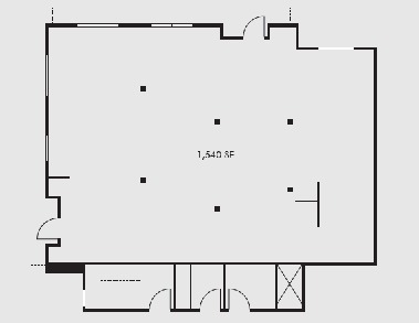14817 Foothill Blvd, Fontana, CA à louer Plan d’étage– Image 1 sur 2
