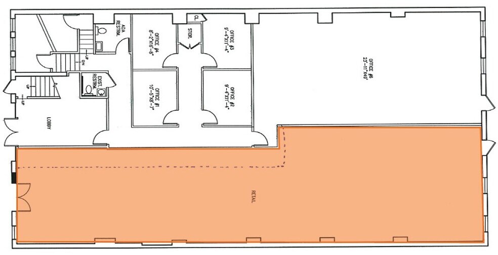 603 Bergen St, Brooklyn, NY à louer - Plan d’étage – Image 2 sur 7