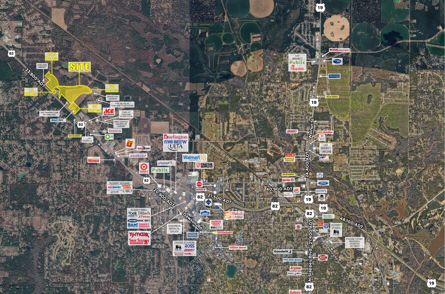 U.S. 82 & Oakland Crossing Dr, Leesburg, GA à vendre - Photo de l’immeuble – Image 2 sur 2