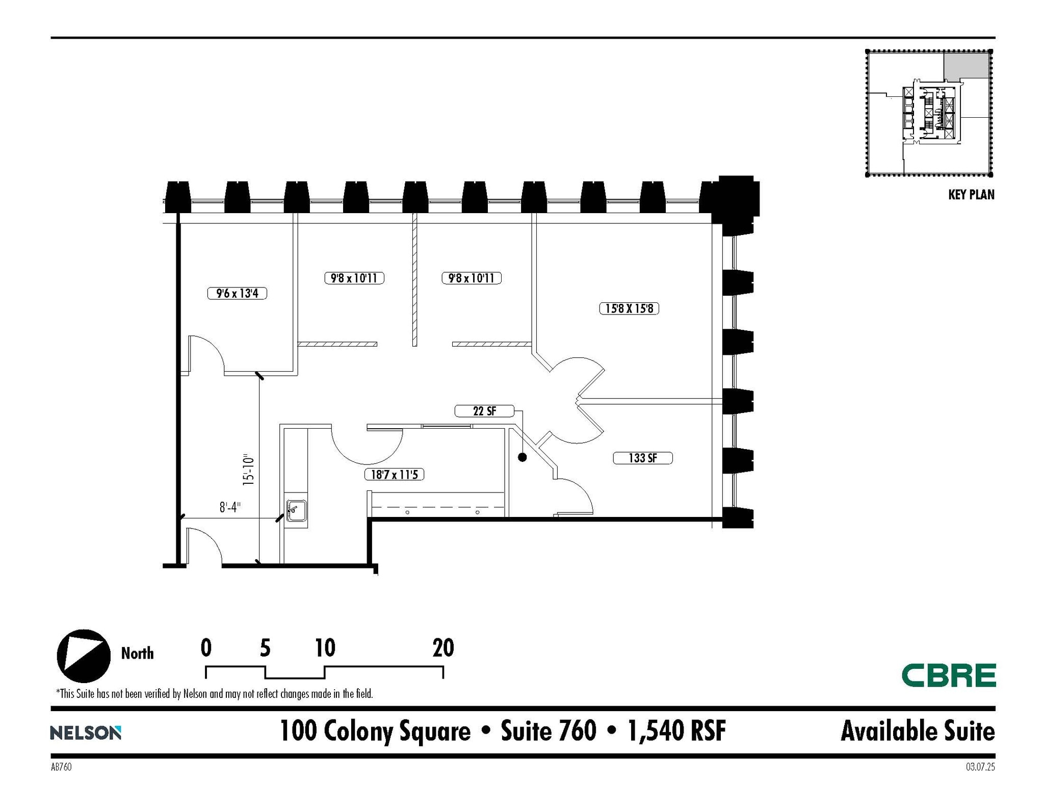 1175 Peachtree St NE, Atlanta, GA à louer Plan d’étage– Image 1 sur 1