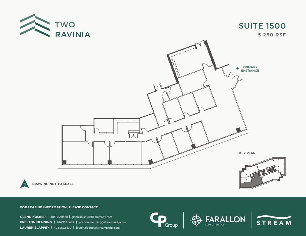 1 Ravinia Dr, Atlanta, GA à louer Plan d’étage– Image 1 sur 1