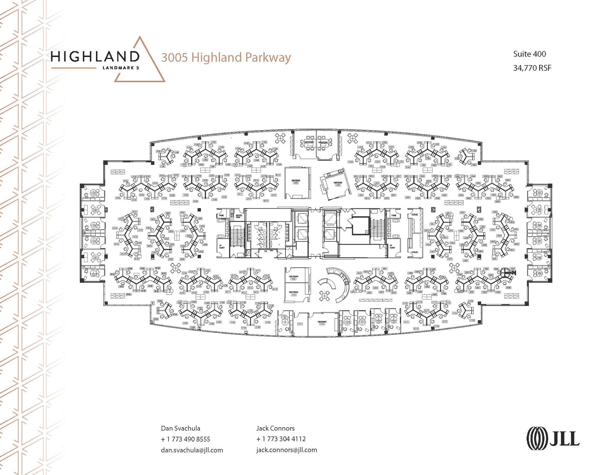 3005 Highland Pky, Downers Grove, IL à louer Plan d’étage– Image 1 sur 1