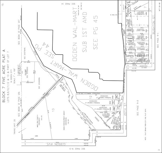 2023 Wall Ave, Ogden, UT à vendre - Plan cadastral – Image 2 sur 8