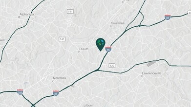 2855 Premiere Pky, Duluth, GA - VUE AÉRIENNE  vue de carte