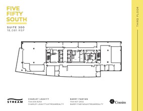 550 S Caldwell St, Charlotte, NC à louer Plan d’étage– Image 1 sur 1