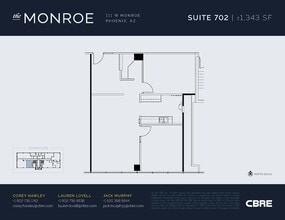 111 W Monroe St, Phoenix, AZ à louer Photo intérieure– Image 1 sur 1