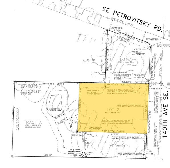 17615 140th Ave SE, Renton, WA à louer - Plan cadastral – Image 2 sur 16