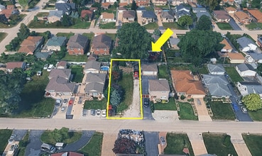 8428 S 78th Ct, Justice, IL - Vue aérienne vue de carte