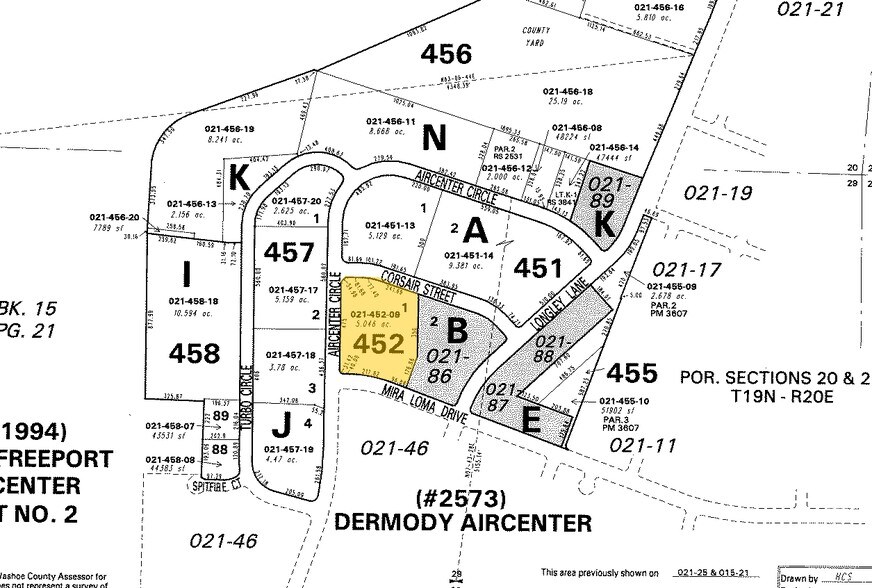 4670-4674 Aircenter Cir, Reno, NV à louer - Plan cadastral – Image 2 sur 6