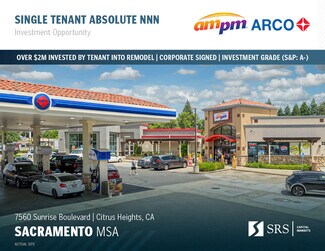 Plus de détails pour 7560 Sunrise Blvd, Citrus Heights, CA - Local commercial à vendre