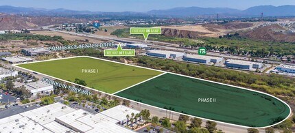 SE Corner of Franklin Pkwy. & Braxton Ave., Valencia, CA - Vue aérienne  vue de carte