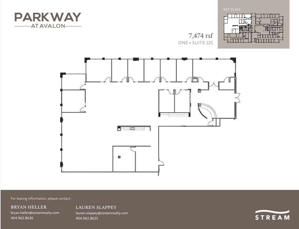 11720 Amberpark Dr, Alpharetta, GA à louer Plan d’étage– Image 1 sur 1