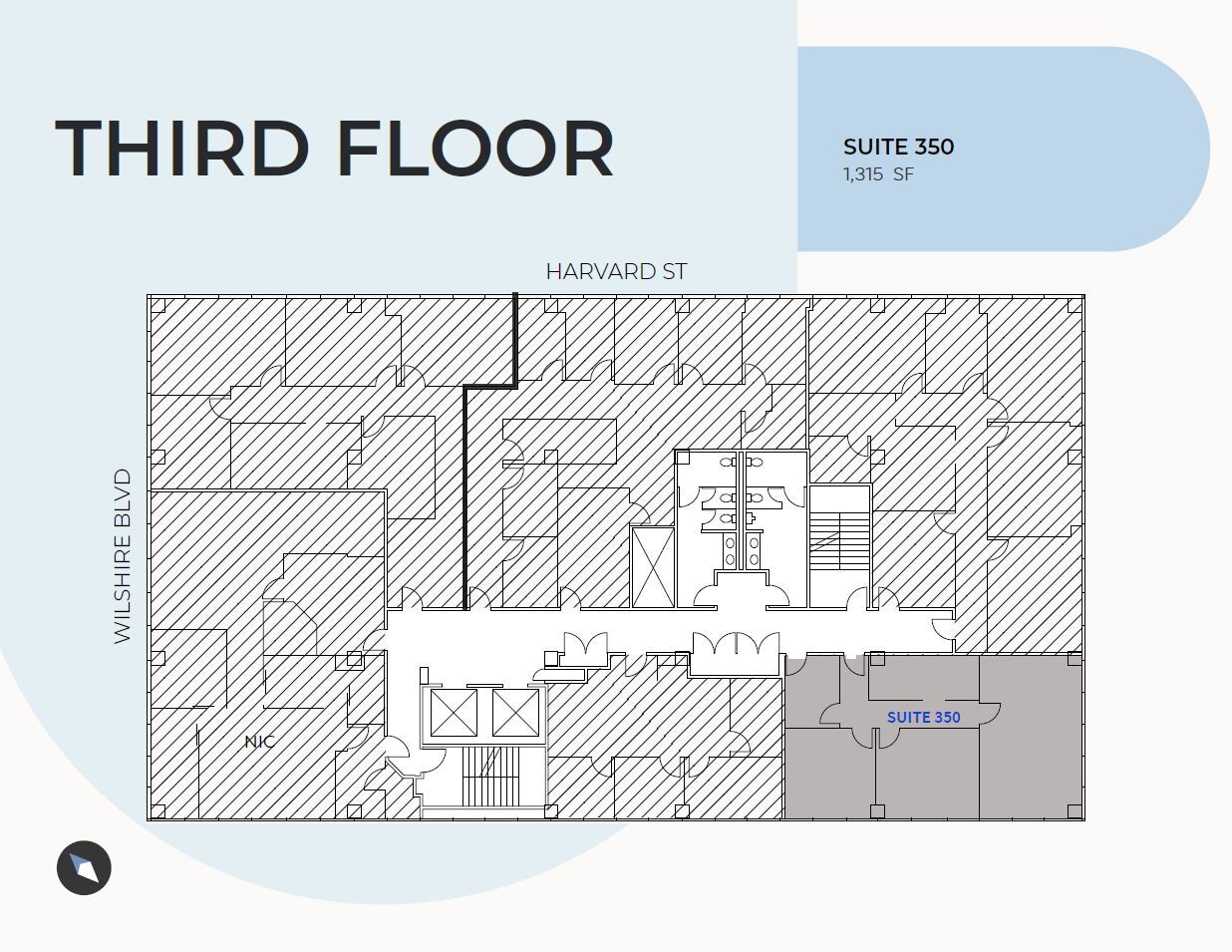 2730 Wilshire Blvd, Santa Monica, CA à louer Plan d’étage– Image 1 sur 1