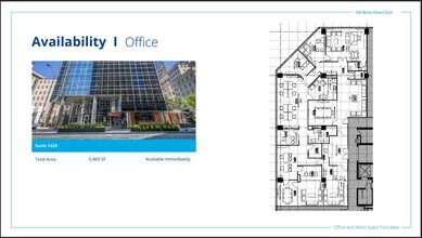 160 Bloor St E, Toronto, ON à louer Plan d’étage– Image 1 sur 1