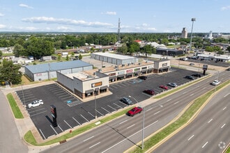 601-617 S Broadway, Edmond, OK - Vue aérienne vue de carte - Image1