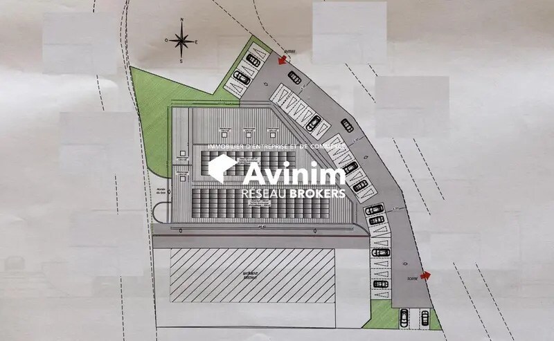 Local commercial dans Montauroux à vendre - Plan de site – Image 3 sur 8