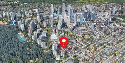6622-6688 Willingdon Av, Burnaby, BC - VUE AÉRIENNE  vue de carte