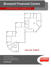 500 E Broward Blvd, Fort Lauderdale, FL à louer Plan d’étage– Image 1 sur 2