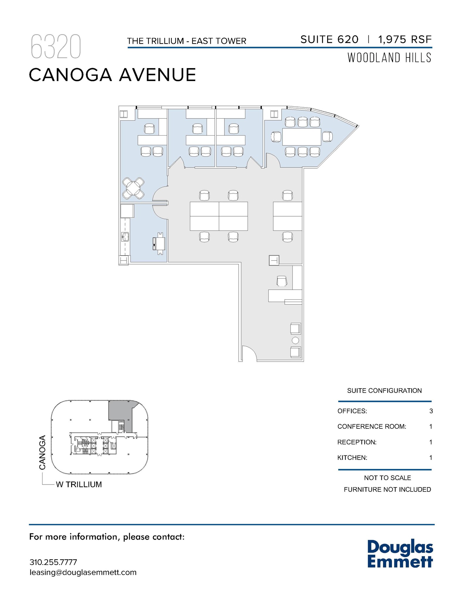 6300 Canoga Ave, Woodland Hills, CA à louer Plan d’étage– Image 1 sur 1
