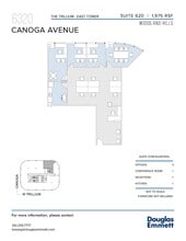 6300 Canoga Ave, Woodland Hills, CA à louer Plan d’étage– Image 1 sur 1