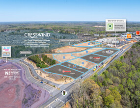 12709 Albemarle Rd, Charlotte, NC - VUE AÉRIENNE  vue de carte - Image1