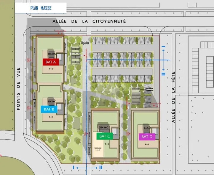 Bureau dans Lieusaint à vendre - Plan de site – Image 3 sur 9