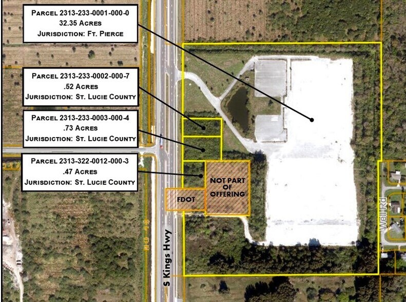 1750 S Kings Hwy, Fort Pierce, FL à vendre - Plan cadastral – Image 2 sur 4
