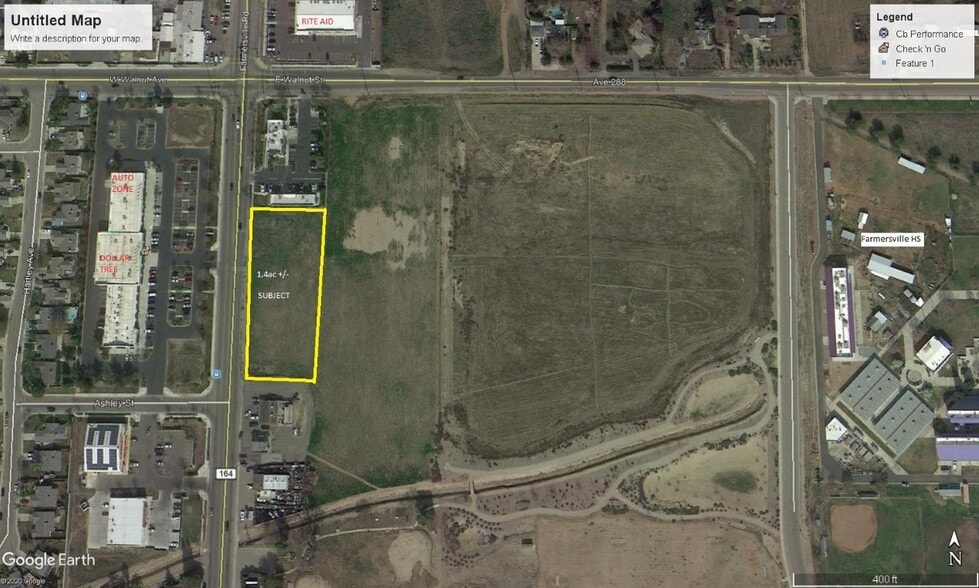 1582 N Farmersville Blvd, Farmersville, CA à vendre - Aérien – Image 2 sur 4