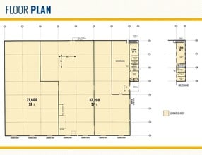 2331-2339 Washington Blvd, Baltimore, MD à louer Plan d’étage– Image 2 sur 2