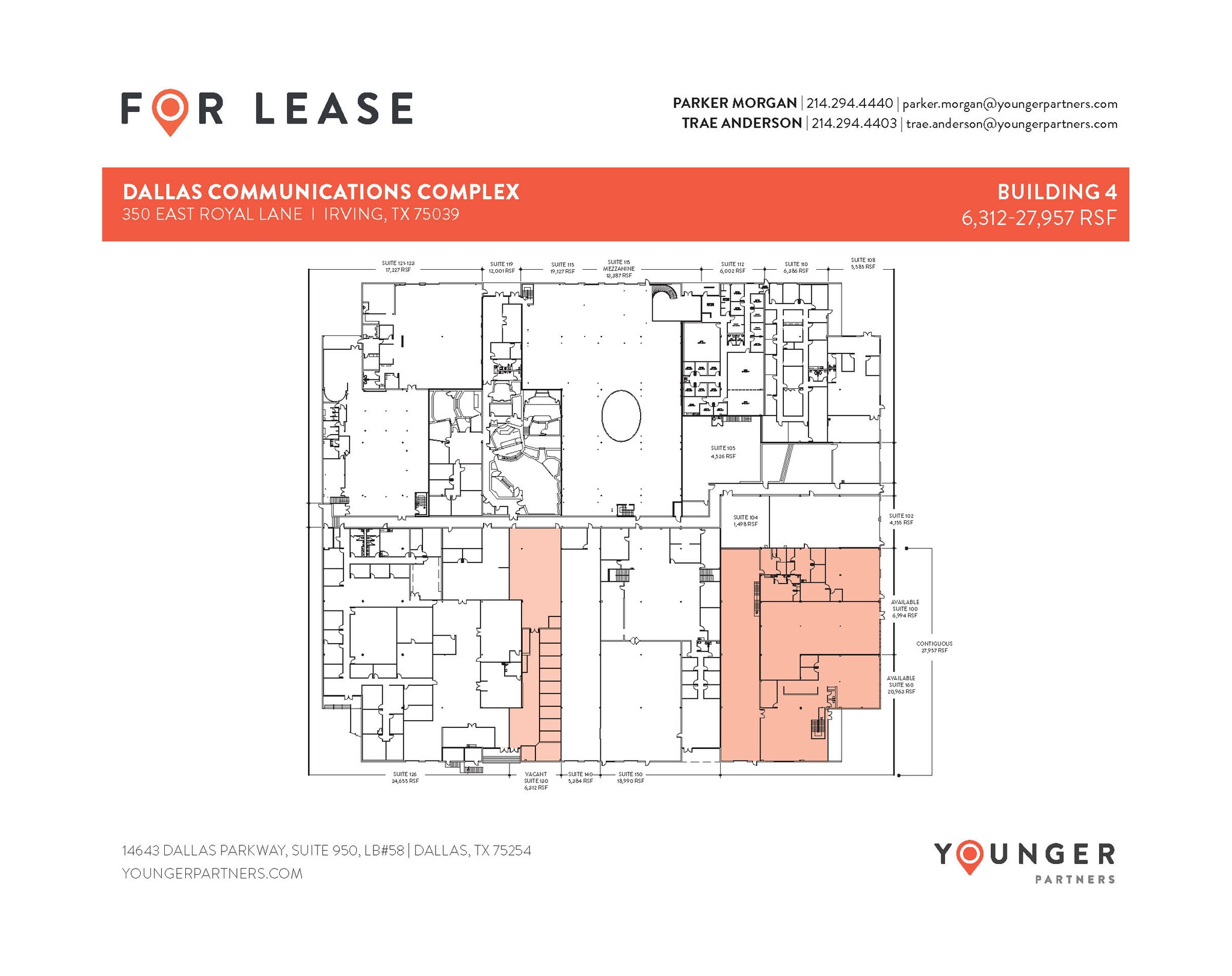 400 E Royal Ln, Irving, TX à louer Plan d’étage– Image 1 sur 2