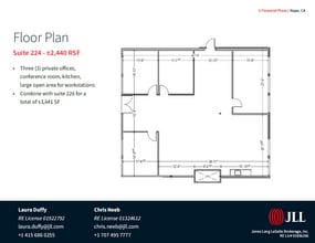 5 Financial Plz, Napa, CA à louer Plan d’étage– Image 1 sur 1