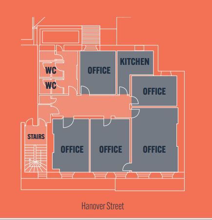 34-52 Hanover St, Edinburgh à louer Plan d’étage– Image 1 sur 1