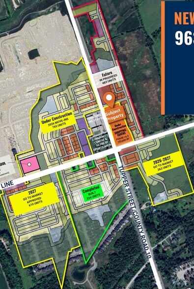 963 County Rd 10, Millbrook, ON à louer - Plan de site – Image 3 sur 3