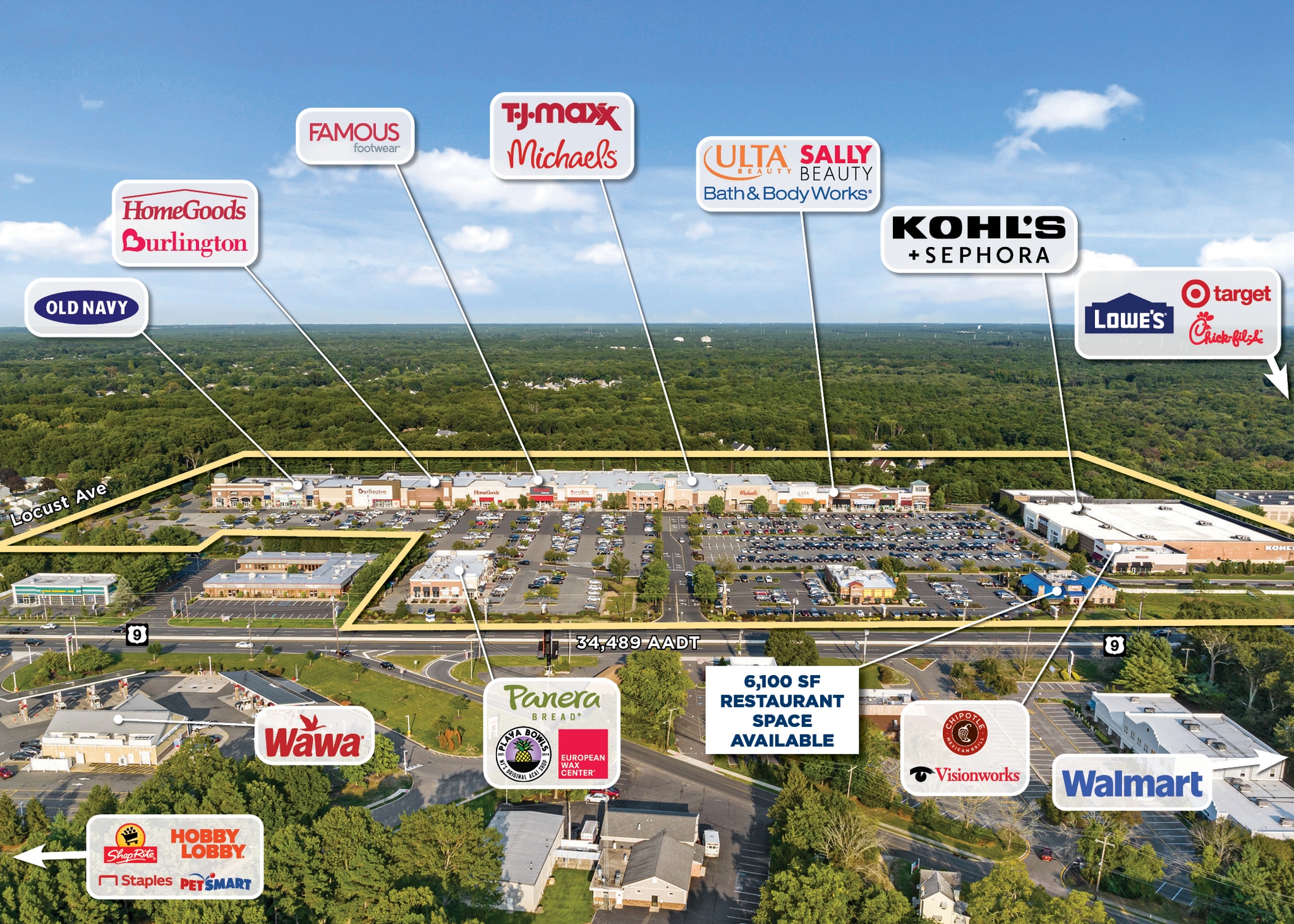 4701-4799 Route 9, Howell, NJ à louer Photo de l’immeuble– Image 1 sur 1