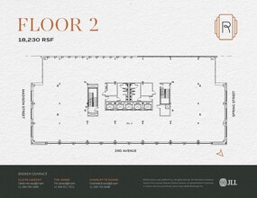 1015 2nd Ave, Seattle, WA à louer Plan d’étage– Image 1 sur 1