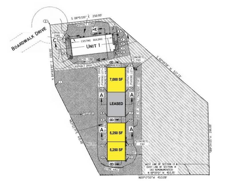 8196-8198 Boardwalk Dr, Brighton, MI à louer Plan d’étage– Image 1 sur 1