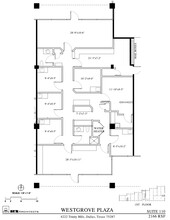 4222 Trinity Mills Rd, Dallas, TX à louer Plan de site– Image 1 sur 1