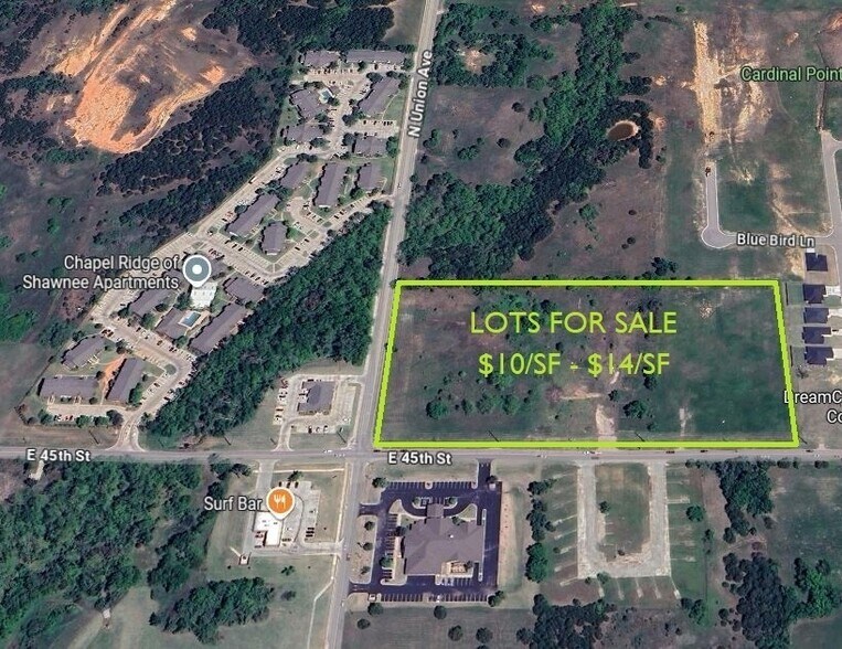 E 45th St & N Union ave, Shawnee, OK à vendre - Photo de l’immeuble – Image 2 sur 3