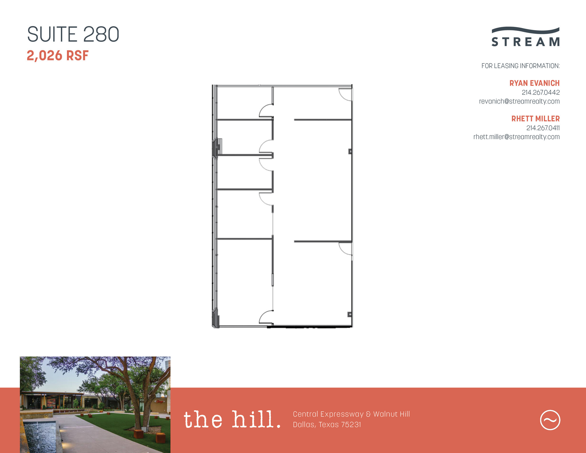 8021-8081 Walnut Hill Ln, Dallas, TX à louer Plan d’étage– Image 1 sur 2