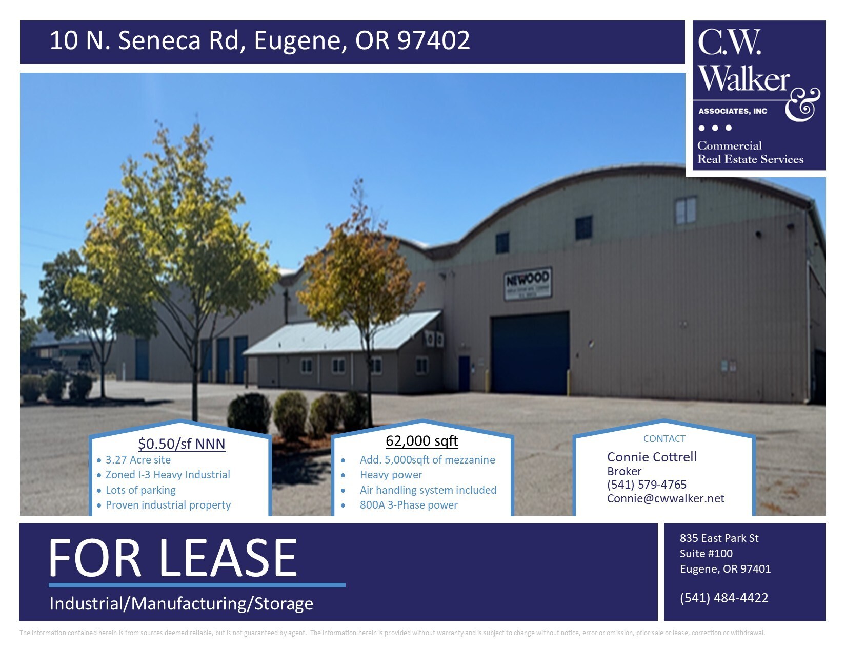 10 N Seneca Rd, Eugene, OR à louer Photo de l’immeuble– Image 1 sur 11
