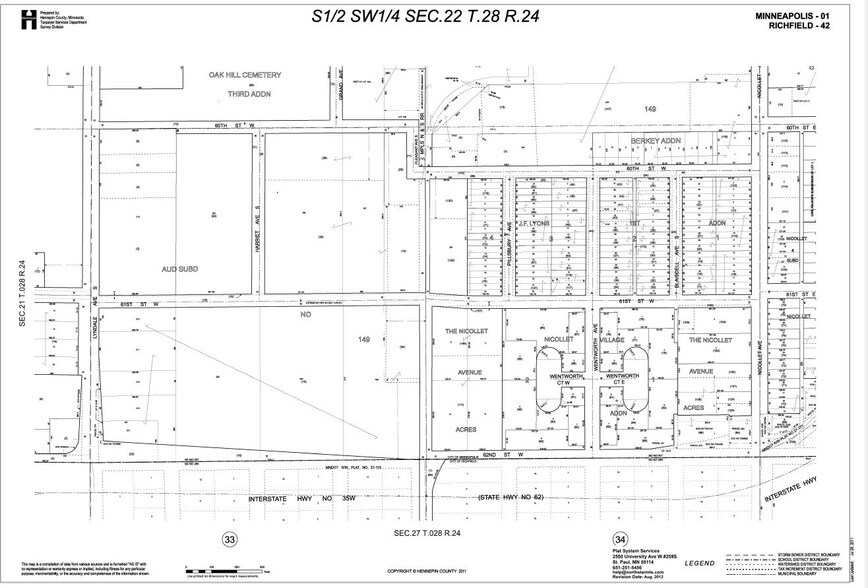 369-415 W 60th St, Minneapolis, MN à louer - Plan cadastral – Image 3 sur 3
