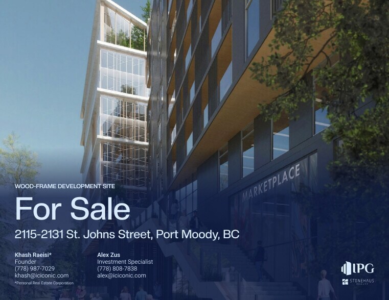 2115-2131 St. Johns St, Port Moody, BC à vendre - Photo de l’immeuble – Image 1 sur 1
